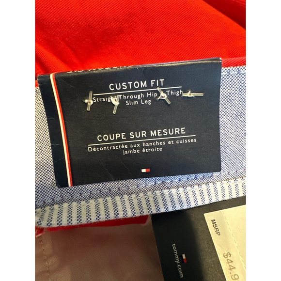 Tommy Hilfiger Custom Fit Coupe Sur Measure Res Shorts  Size 38 - Picture 10 of 11